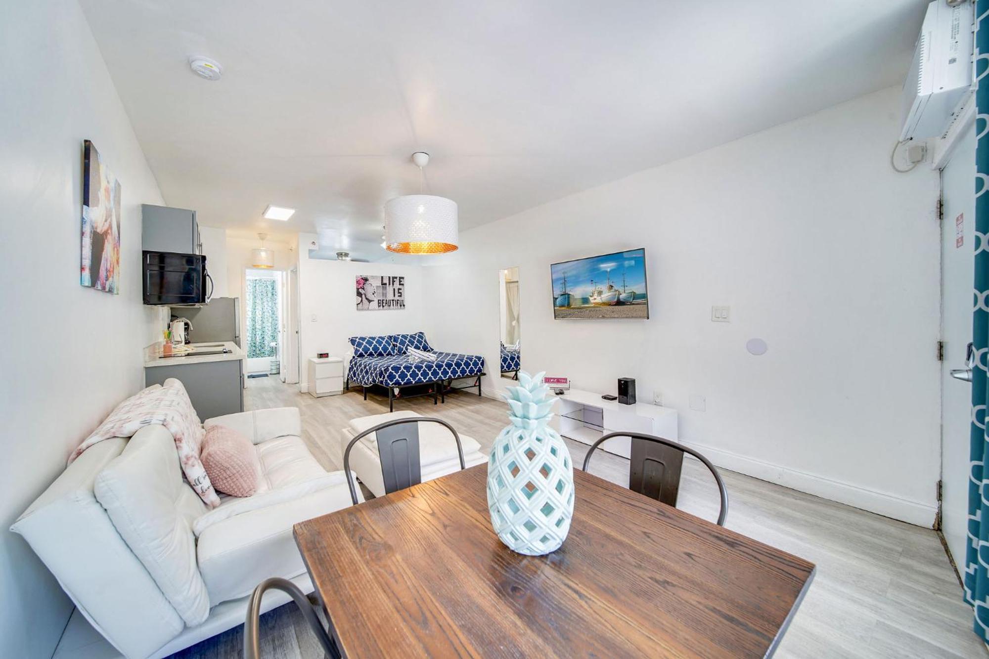 Apartamento Beachfront 1 Bedroom With 2 Queen Beds On Ocean Drive Miami Beach
